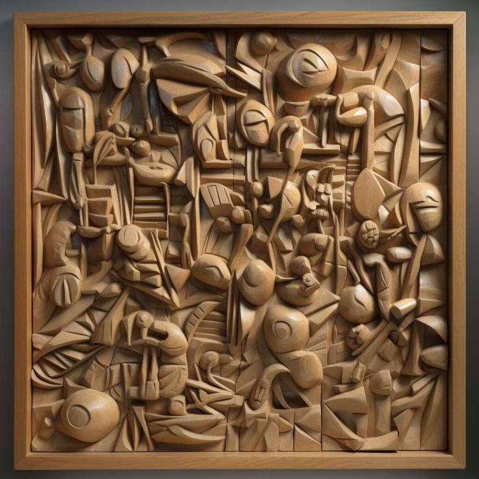 نموذج ثلاثي الأبعاد لآلة CNC 3D Art 